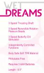 Wet Dreams Pink Passion Butterfly Bliss Vibrator Hott Products - Discount Bachelorette Party Gifts